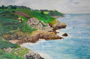 La baie de Douarnenez N&deg;8 - 30x20cm (Collection priv&eacute;e)