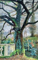 Arbre seul N&deg;2 - 20x30cm