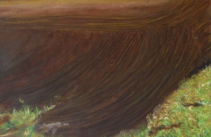 Champ labouré - 30x20cm