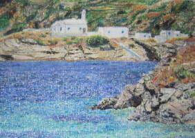 Chrisopigi, 20 x 14 cm, 2019 (Collection priv&eacute;e)