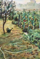 Le potager de Lucien n&deg;2, 21x29,7 cm,