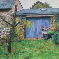 L'atelier du père - 30x30cm (collection priv&eacute;e)