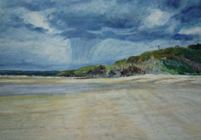 La baie de Douarnenez 3 - 20x16cm (Collection priv&eacute;e)