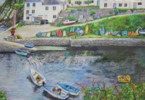 Port Lay, 23 x 32 cm (Collection priv&eacute;e)