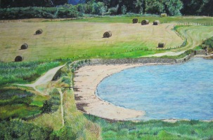 Arz en &eacute;t&eacute; - 54x36cm - 2020 (collection priv&eacute;e)