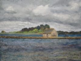 Berno, île d'Arz 4 - 20x15cm (Collection priv&eacute;e)
