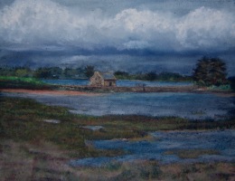 Berno, île d'Arz 5 - 20x15cm (Collection priv&eacute;e)