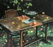 Le jardin de V&eacute;ro, 20 x 30, 2018 (collection priv&eacute;e)