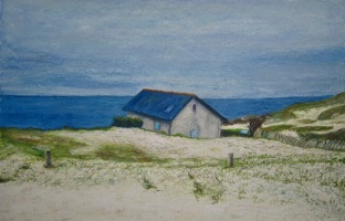 &Icirc;le d'Hoedic - 30x20cm