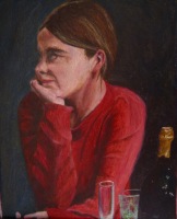 Autoportrait N&deg;1 - 24x30cm