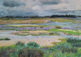 Berno, île d'Arz 3 - 19x13cm (collection priv&eacute;e)