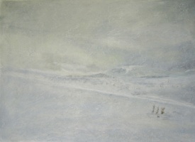 La neige N&deg;3 - 40x30cm (Collection priv&eacute;e)