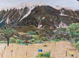Vue de la Fontaine des marins - 37x27cm (Collection priv&eacute;e)